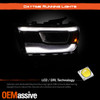 For 2019-2023 Ram 1500 Chrome Bezel FULL LED Headlights Pair w/ DRL Turn Signal