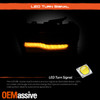 For 2019-2023 Ram 1500 Chrome Bezel FULL LED Headlights Pair w/ DRL Turn Signal