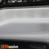 For 2019-2023 Ram 1500 Chrome Bezel [FULL LED] Headlight Passenger w/ DRL Signal