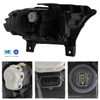 For 2021-2024 Dodge Durango Black Bezel FULL LED Projector Headlights Pair w/AFS