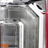 For 2017-2019 Ford F250 F350 F450 Superduty Full LED Chrome Tail Lights Len Pair