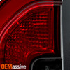 For 2022-2024 GMC Terrain SLE/SLT/AT4 Black Red Tail Light Outer Left  w/LED DRL