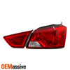 For 2014-2020 Chevy Impala Halogen Type Chrome Tail Light Passenger Inner+Outer