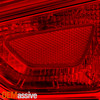 For 2014-2020 Chevy Impala Halogen Type Chrome Tail Light Passenger Inner+Outer