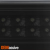 For 1987-1993 Ford Mustang Black Smoked Tail Lights w/ LED Running Brake Signal