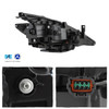For 2019-2021 Nissan Murano [FULL LED] Black Headlight Driver w/ DRL Turn Signal