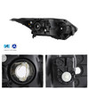 For 2016-2018 Honda HRV Halogen Type Headlight Headlamp Black Driver Left Side