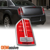 For 2011-2014 Chrysler 300 Tail Light Rear Brake Lamp Chrome Driver Left Side