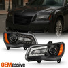 For 2011-2014 Chrysler 300 Bi-Xenon|HID Projector Headlights Non-AFS Replacement