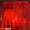 For 2025-2026 Dodge Ram 1500 Halogen Black Trim Red Clear Tail Light Driver Left