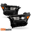 For 2024-2026 Toyota Tacoma LED Lo-Hi Beam Black Headlight Pair w/Halogen Signal