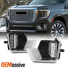 For 2021-2023 GMC Yukon|Yukon XL Front Bumper LED Fog Lights w/ Universal Switch