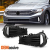 For 2022-2024 Volkswagen VW Jetta Fog Lights Daytime Running Lamp OE Style Pair