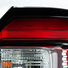 For 2018-2021 Ford Expedition LED Running Signal Chrome Red Tail Light Passenger