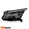 For 2022-2023 Nissan Pathfinder LED Black Headlights w/ Halogen Signal Driver LH