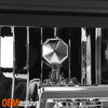For 1992-1996 Ford Bronco F150|F250|F350 Headlights w/ LED DRL Black Assembly