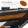 For 11-17 Honda Odyssey Projector Headlights w/LED Strip Sequential Signal Black