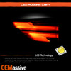 For 2022-2024 Chevy Traverse Full LED Black Red Tail Light Inner Passenger Right