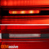 For 22-24 Chevy Traverse Full LED Black Red Tail Light Passenger 2ps Inner+Outer