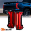 For 22-26 Toyota Tundra Platinum Black Tail Lights Pair 5-pin w/ LED Sequential