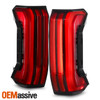 For 22-26 Toyota Tundra Platinum Black Tail Lights Pair 5-pin w/ LED Sequential
