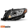 For 2010-2019 Linclon MKT HID Type Black Headlight Driver w/AFS +LED DRL Running