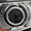 For 2010-2019 Linclon MKT HID Type Black Headlights Pair w/AFS + LED DRL Running
