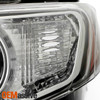 For 2010-2019 Linclon MKT HID Type Black Headlights Pair w/AFS + LED DRL Running