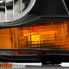 For 2003-2014 Volvo XC90 [Halogen Type] Black Headlight Headlamp Passenger Right