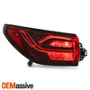 For 23-25 Chevy Blazer Black Red Tail Light Outer Left w/LED Running Turn Signal
