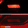 For 2023-2025 Chevy Blazer Black Red TailLight Outer Passenger w/LED Turn Signal
