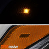For 23-25 Toyota Corolla SE Hybrid Projector Black Headlight Driver Full LED DRL