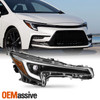 For 23-25 Toyota Corolla SE Hybrid Full LED Projector Black Headlight Passenger