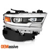 For 19-24 RAM 1500 Dual Projector Chrome HeadLamp Passenger w/AFS LED DRL Signal