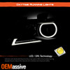 For 15-22 Chevy Colorado Black Headlight +LED DRL Greeting+Squential Turn Signal