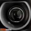 For 15-22 Chevy Colorado Black Headlight +LED DRL Greeting+Squential Turn Signal