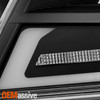 For 15-22 Chevy Colorado Black Headlight +LED DRL Greeting+Squential Turn Signal