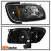 Fits 01-04 Toyota Tacoma Black Replacement LED 1PC Headlights Corner Signal Lamp