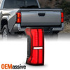 For 24-26 Toyota Tacoma SR/SR5 LED Black Tail Light Driver w/Non-Tailgate Button