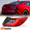 For 25-26 Toyota Camry LE/SE Halogen Black Red TailLight Outer Right +LED Signal