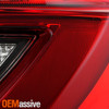 For 25-26 Toyota Camry LE/SE Halogen Black Red TailLight Outer Right +LED Signal