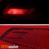 For 25-26 Toyota Camry LE/SE Halogen Black Red TailLight Outer Right +LED Signal