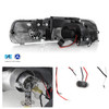 For 99-02 Chevy Silverado|Suburban|Tahoe LED Halo Projector Headlights Headlamp