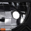 For 98-04 Chevy S10| Blazer LED Halo Projector Headlight Black Headlamp Assembly