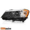 For 2011-2014 BMW X3 F25 HID Projector Black Headlight Left w/ non-Auto leveling