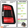 For 19-24 Ram 2500/3500 [Blind Spot Type] Full LED Sequential Turn Tail Light