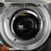 For 09-12 BMW 7 Series HID Projector Black Headlight Passenger w/ AFS LED Signal
