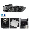 For 2016-2018 Audi Q3 HID Type Projector Black Headlight Left w/ LED DRL Running