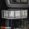 For 15-20 Ford F150 [Dual U-LED Tube] Tail Light Rear Brake Lamp Black Smoke
