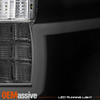 For 15-20 Ford F150 [Dual U-LED Tube] Tail Light Rear Brake Lamp Black Smoke